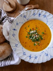 Morotssoppa med ingefära