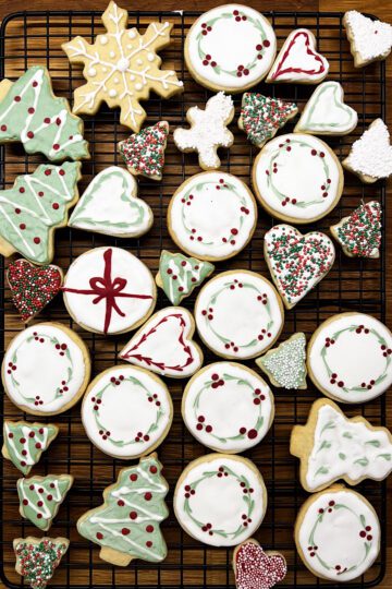 Julkakor sugar cookies till jul