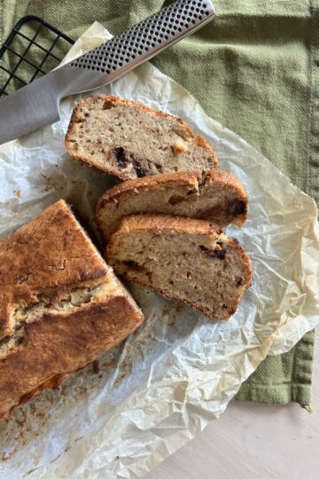 Saftigt bananbröd – enkelt recept med mogna bananer