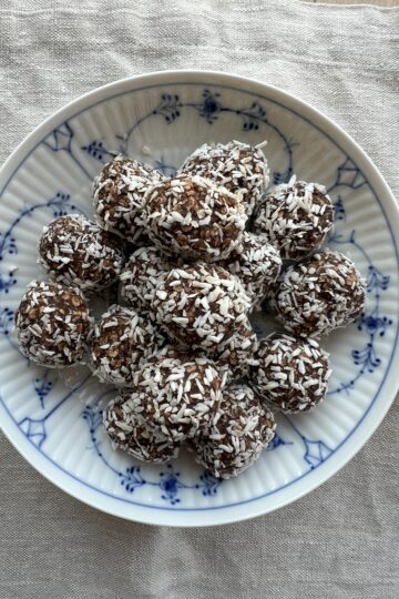klassiska chokladbollar