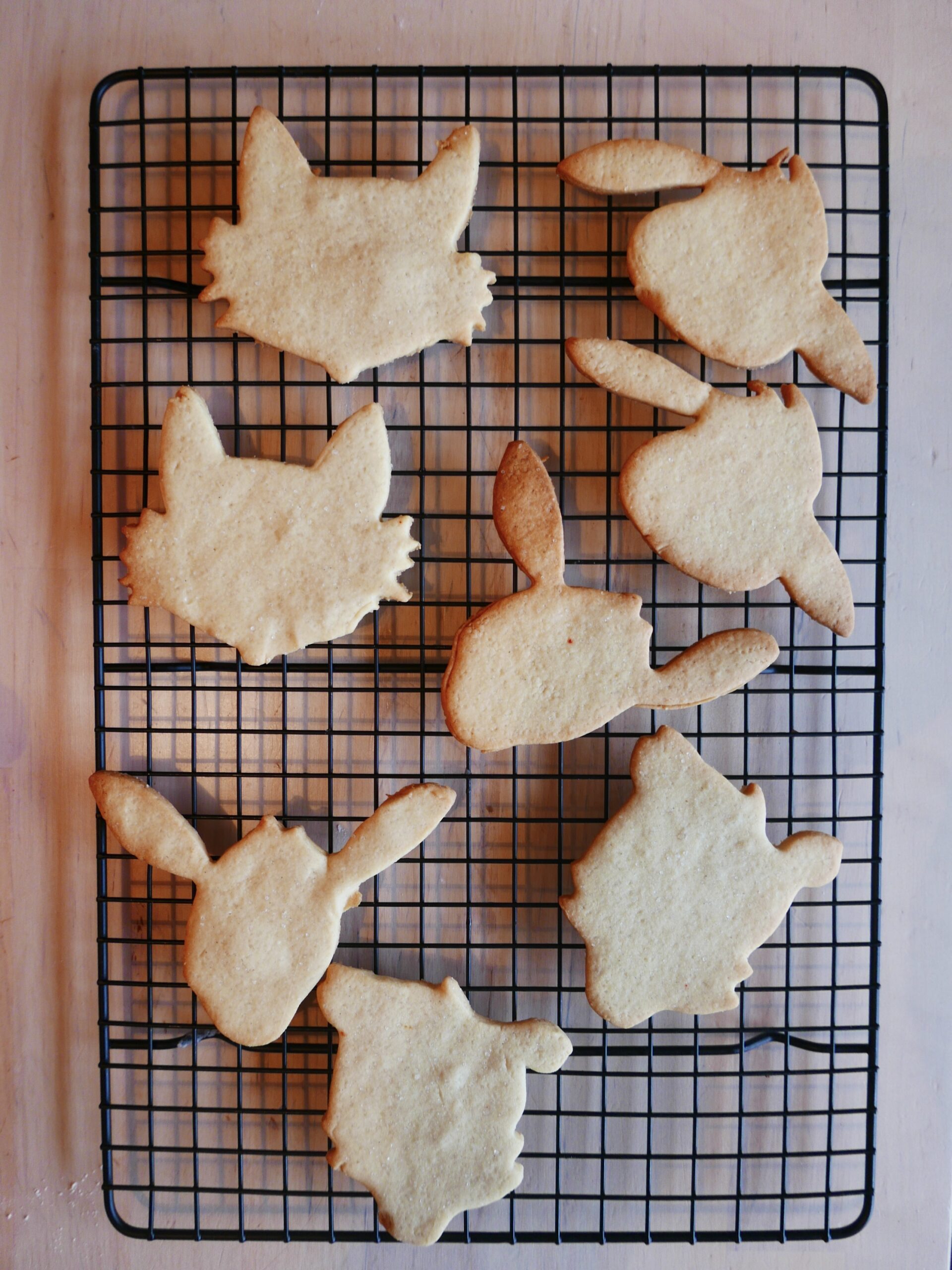 Sugar cookies pÄ galler