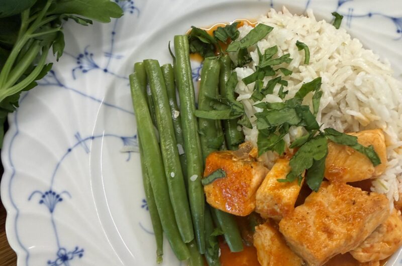 Thai Red Curry Lax med kokosris & lime