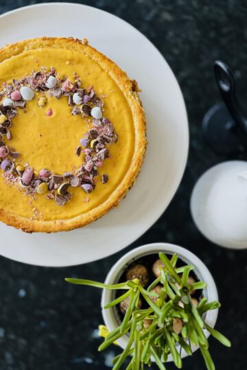 citroncheesecake med apelsinkräm